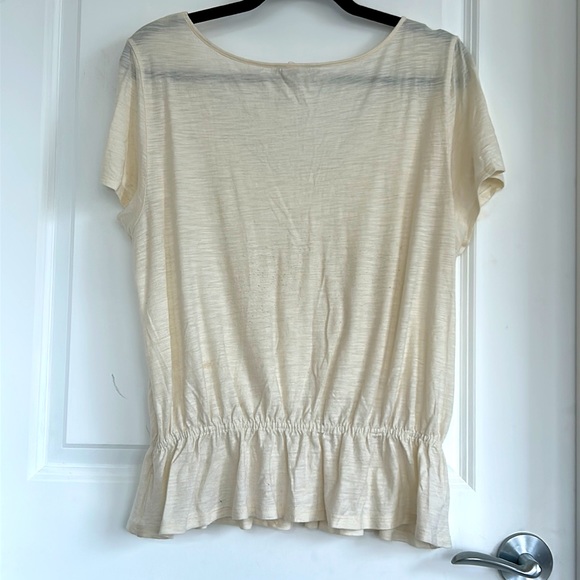 JOIE cream Tshirt - Picture 2 of 3